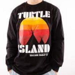 SECTION 35 Turtle Island Long Sleeve Crewneck Sweater
